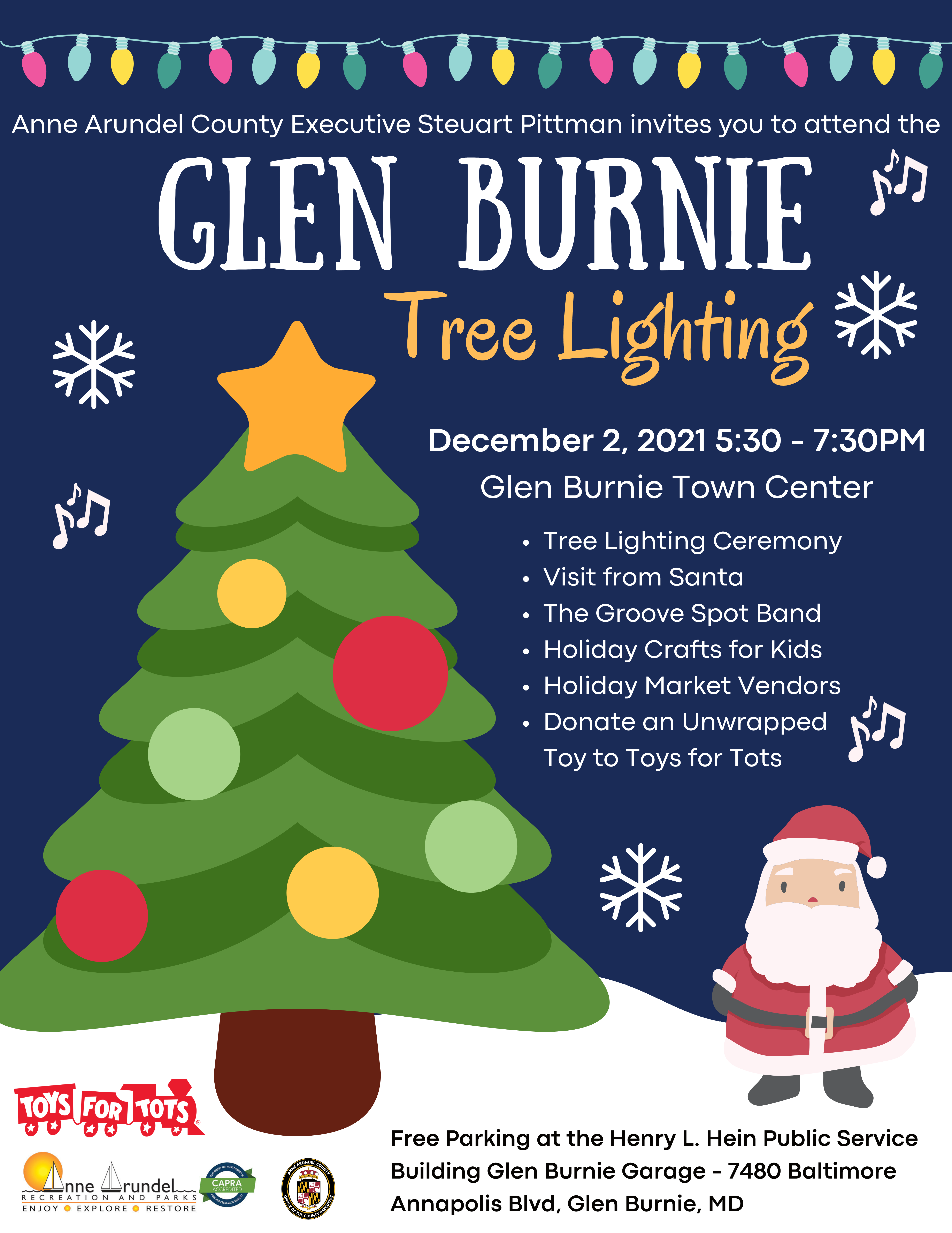 Glen Burnie - Tree Lighting